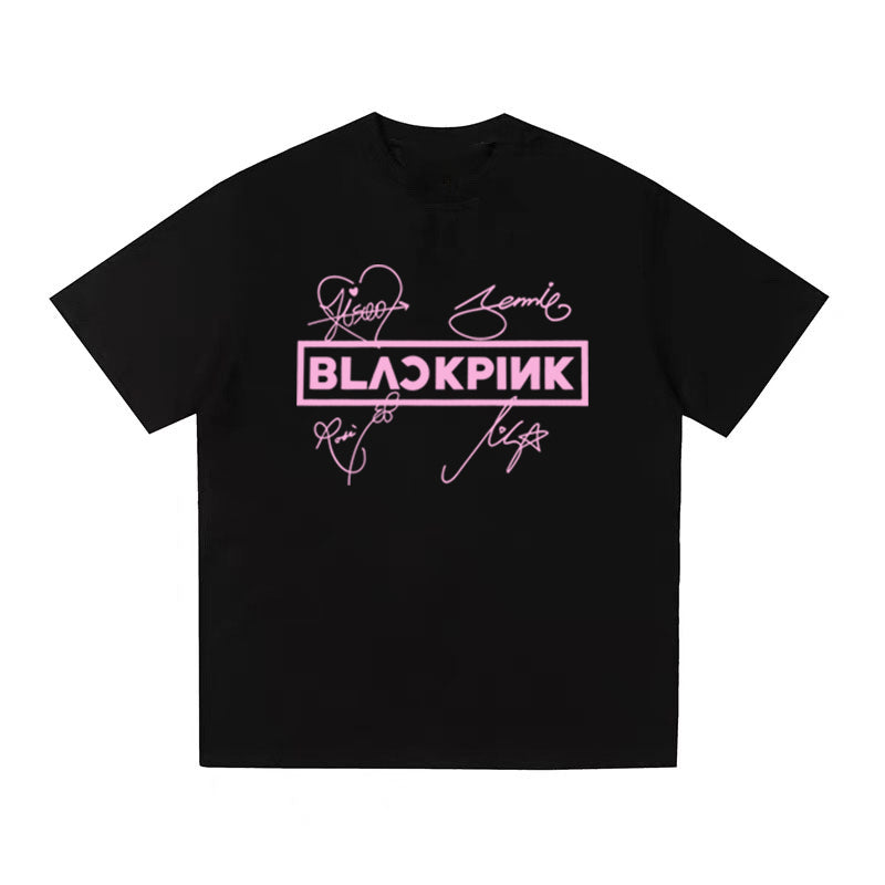 BLACKPINK Kaos Logo Seri Huruf, Unisex '"COD '" BP-202