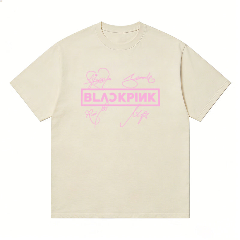 BLACKPINK Kaos Logo Seri Huruf, Unisex '"COD '" BP-202