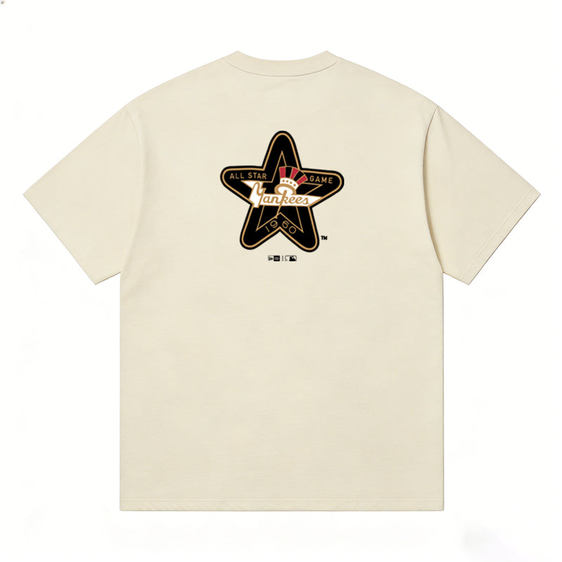 MLB Kaos Logo Seri Huruf, Unisex '"COD '" M-221 Ada 3 Pilihan Warna