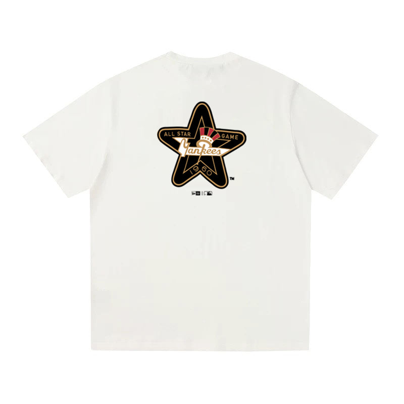 MLB Kaos Logo Seri Huruf, Unisex '"COD '" M-221 Ada 3 Pilihan Warna