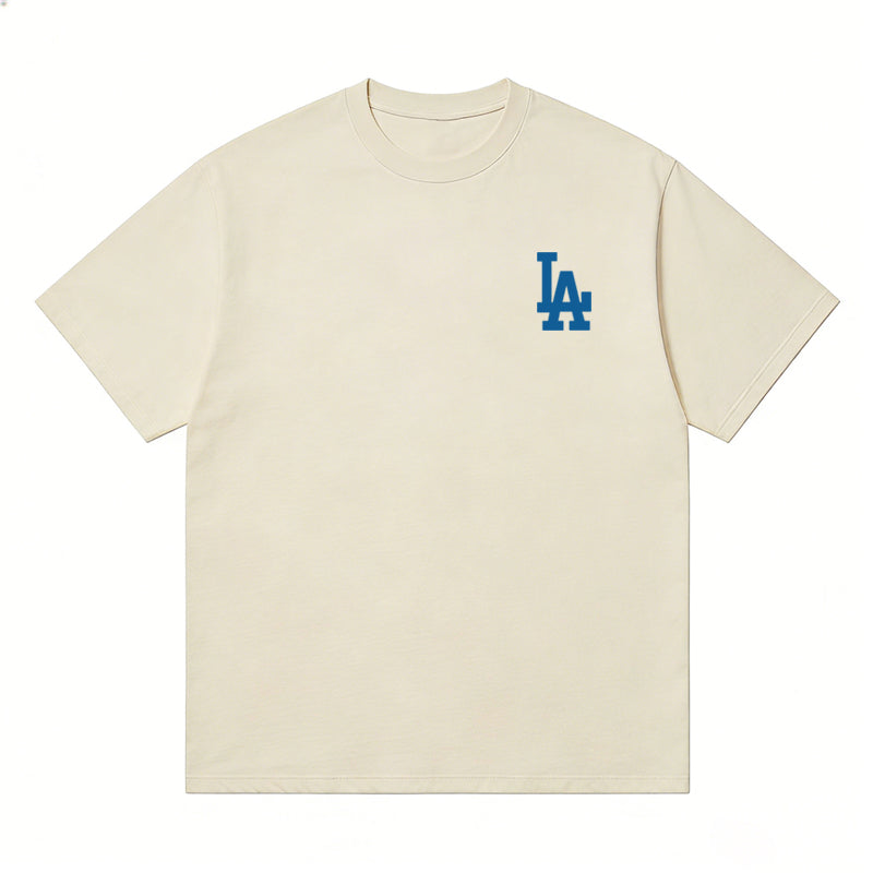 MLB Kaos Logo Seri Huruf, Unisex '"COD '" M-222 Ada 3 Pilihan Warna