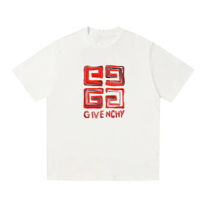 Givenchy Kaos Logo Seri Huruf, Unisex '"COD '"  GIV-202