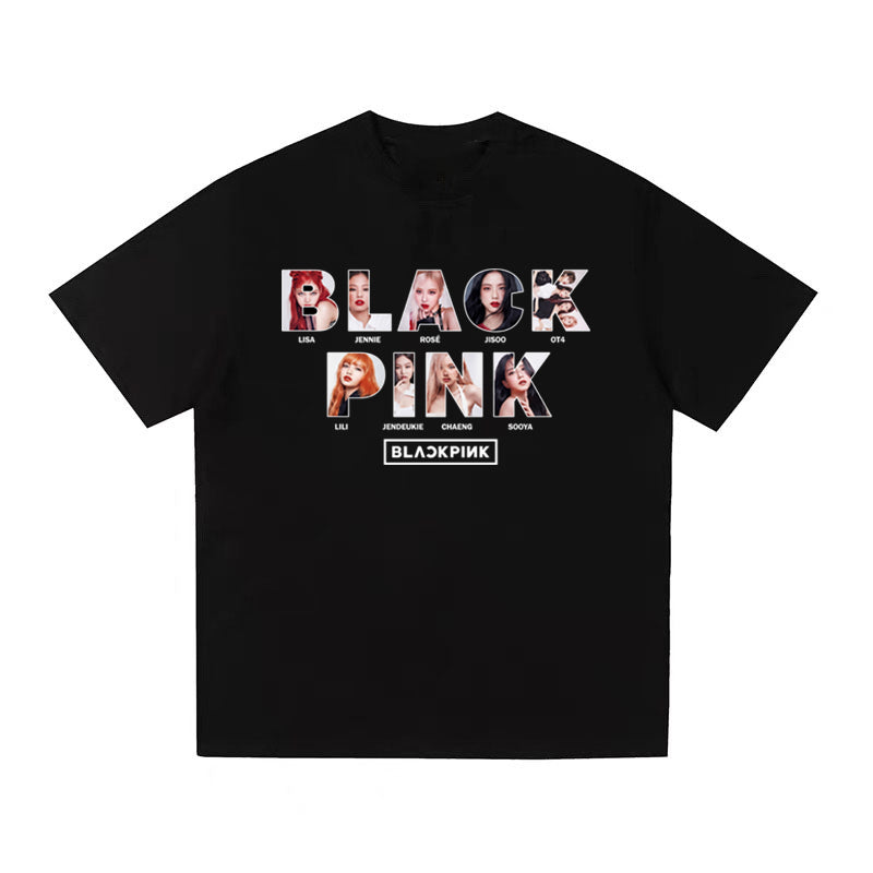 BLACKPINK Kaos Logo Seri Huruf, Unisex '"COD '" BP-203