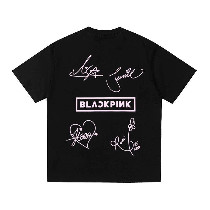 BLACKPINK Kaos Logo Seri Huruf, Unisex '"COD '" BP-203