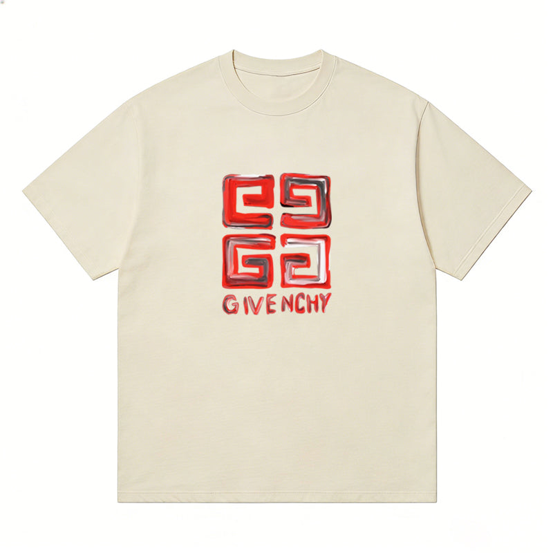 Givenchy Kaos Logo Seri Huruf, Unisex '"COD '"  GIV-202