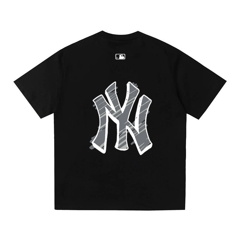 MLB Kaos Logo Seri Huruf, Unisex '"COD '" M-225 Ada 3 Pilihan Warna