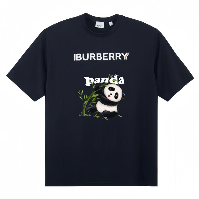Burberry Kaos Logo Seri Huruf, Unisex, COD '"B-26