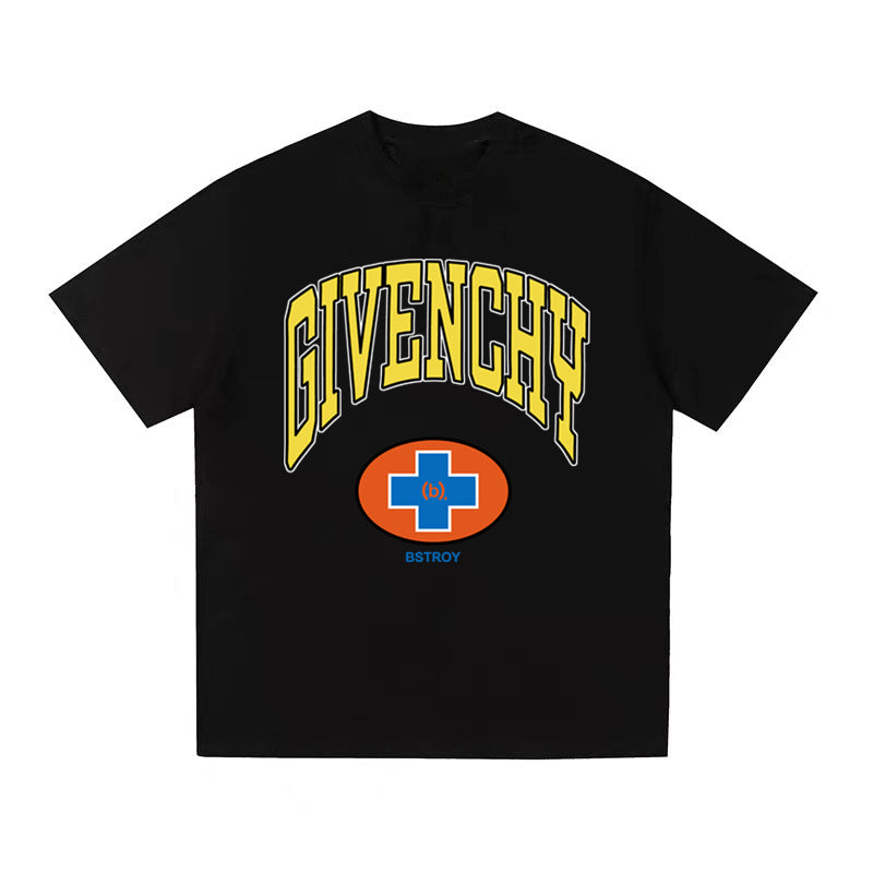 Givenchy Kaos Logo Seri Huruf, Unisex '"COD '"  GIV-203