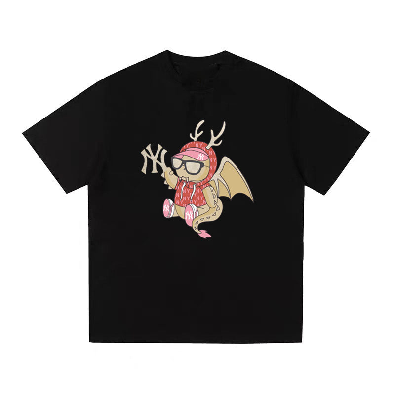 MLB Kaos Logo Seri Huruf, Unisex '"COD '" M-227 Ada 3 Pilihan Warna