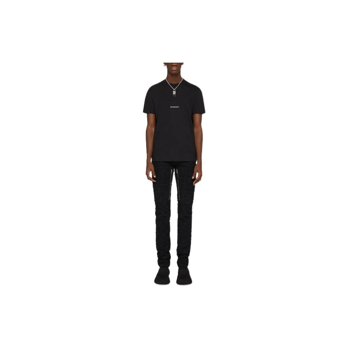 Kaos Givenchy Bermotif, Unisex -J-24