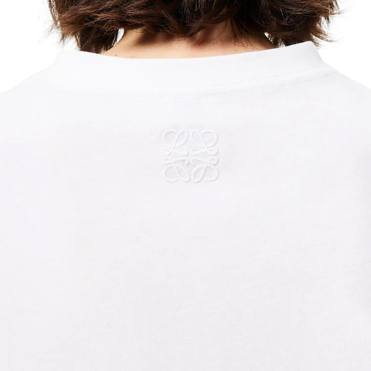 Kaos Pendek LOEWE dengan Motif Gambar/Cetak, Cocok untuk Pria dan Wanita -LE-02