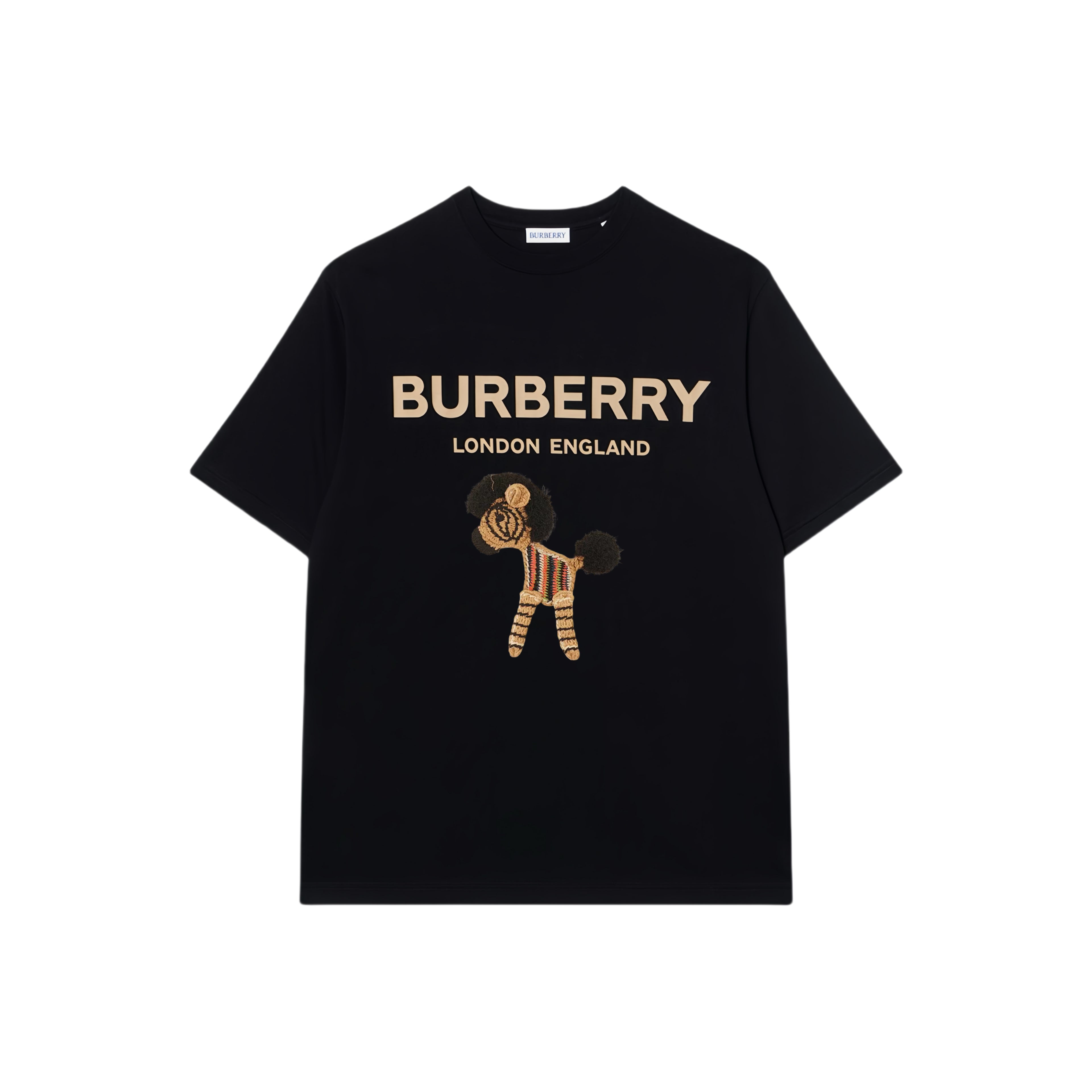 Burberry Kaos Logo Seri Huruf, Unisex, COD '"B-63