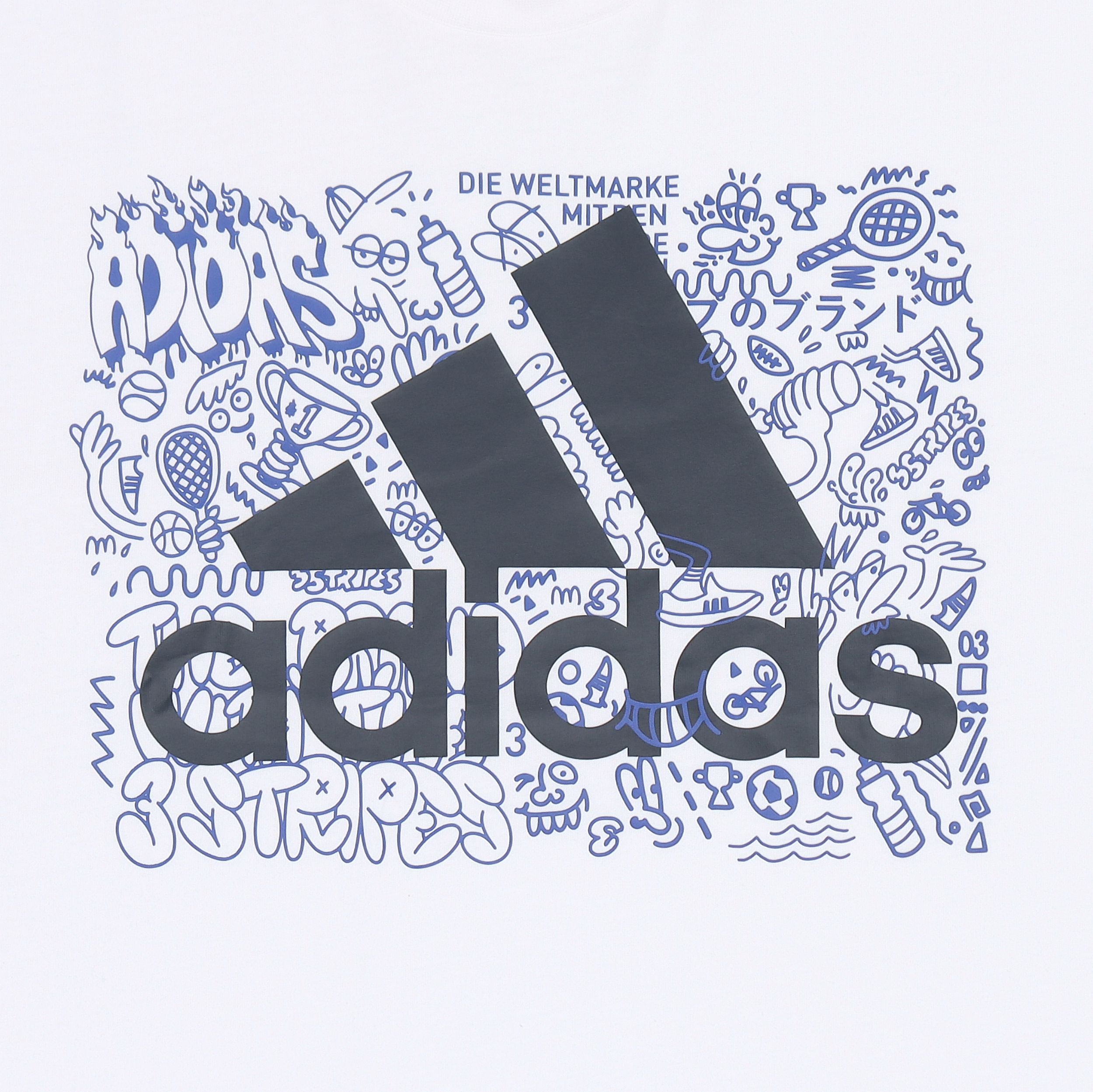adidas Kaos Logo Seri Huruf, Unisex, COD '" AD-47