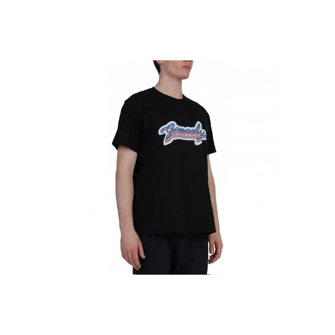 Kaos Givenchy Bermotif, Unisex -J-54