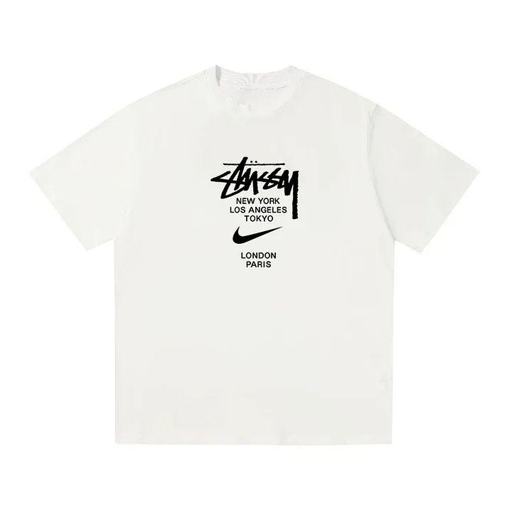 STUSSY Kaos Logo Seri Huruf, Unisex '"COD '" ST-3