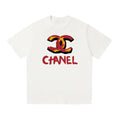 CHANEL Kaos Logo Seri Huruf, Unisex '"COD '"  CH-200
