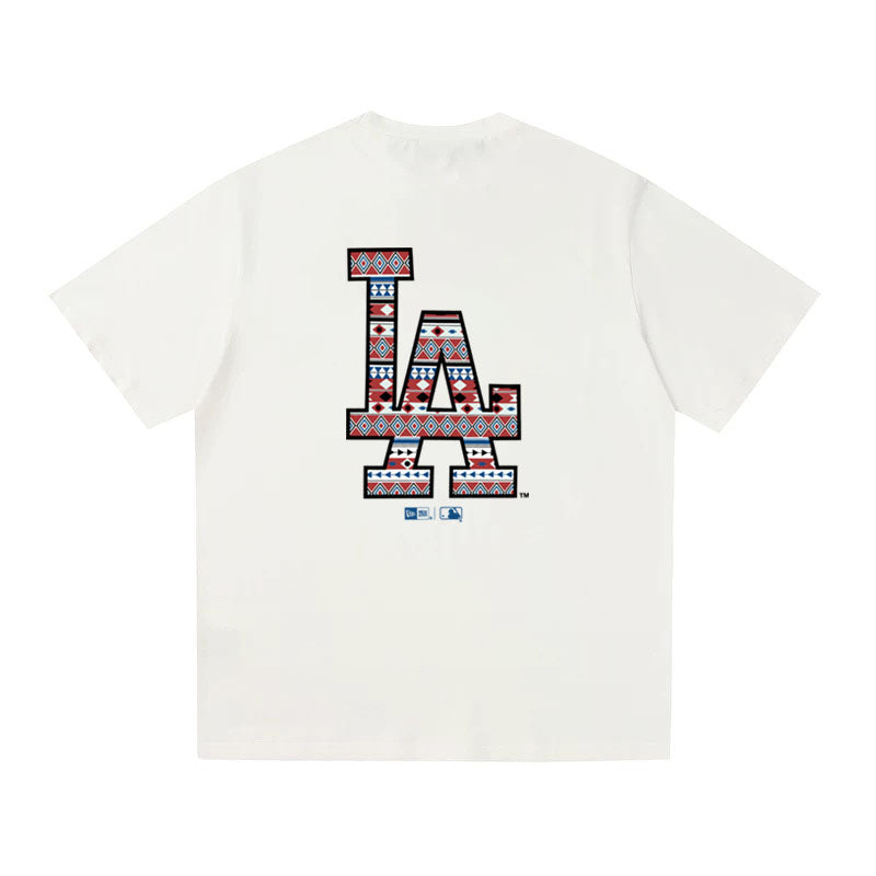 MLB Kaos Logo Seri Huruf, Unisex '"COD '" M-229 Ada 3 Pilihan Warna