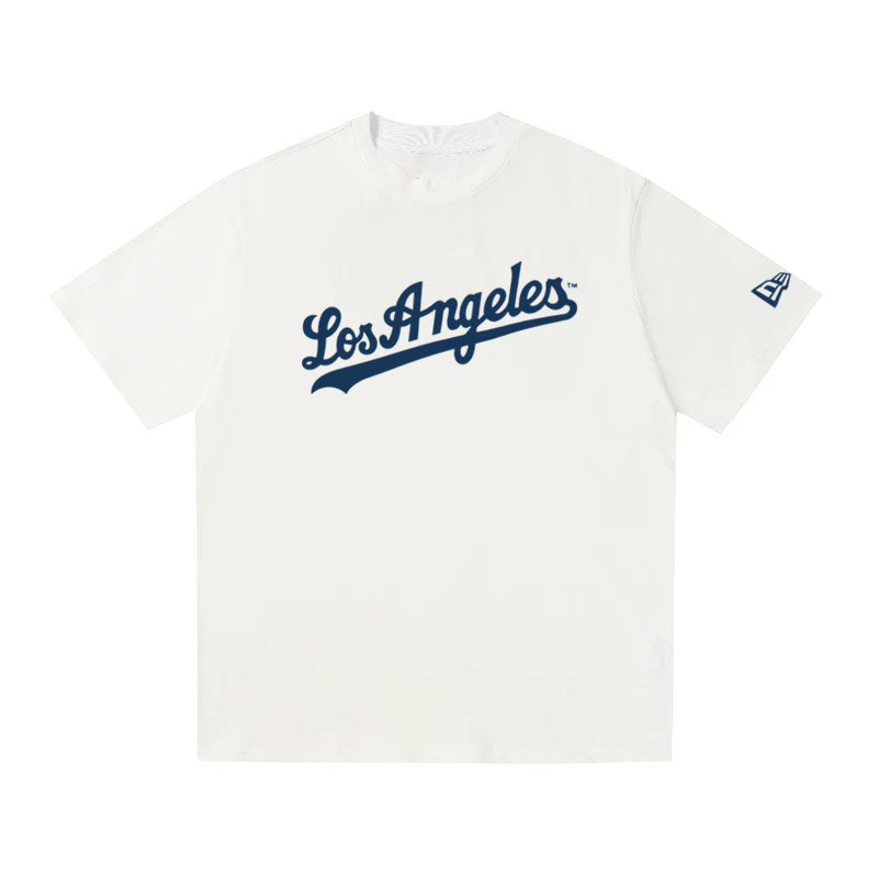 MLB Kaos Logo Seri Huruf, Unisex '"COD '" M-229 Ada 3 Pilihan Warna