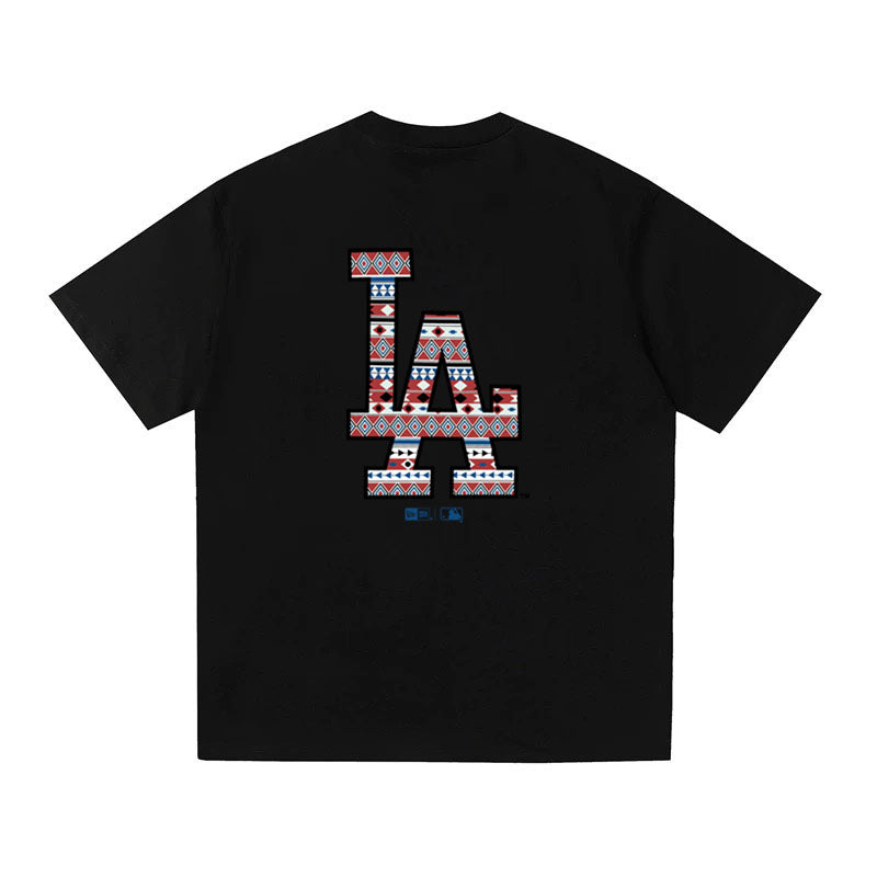 MLB Kaos Logo Seri Huruf, Unisex '"COD '" M-229 Ada 3 Pilihan Warna