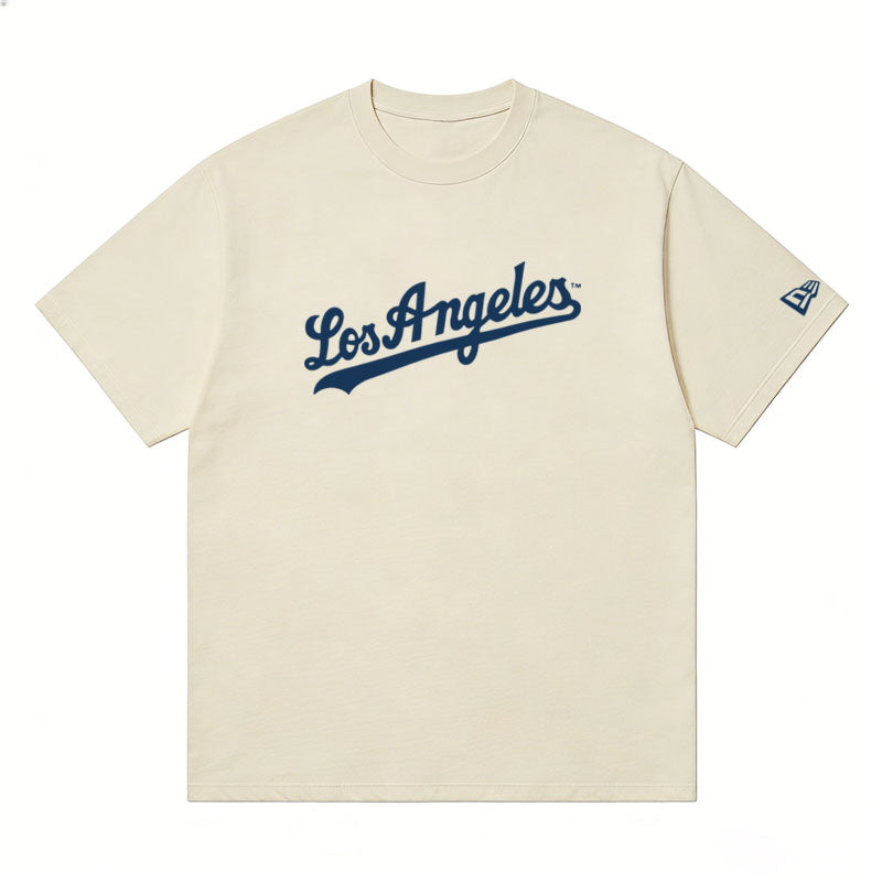 MLB Kaos Logo Seri Huruf, Unisex '"COD '" M-229 Ada 3 Pilihan Warna