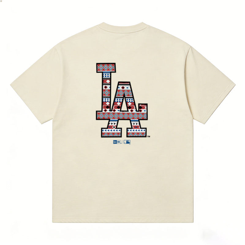 MLB Kaos Logo Seri Huruf, Unisex '"COD '" M-229 Ada 3 Pilihan Warna