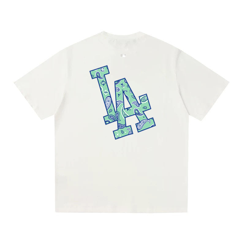 MLB Kaos Logo Seri Huruf, Unisex '"COD '" M-230 Ada 3 Pilihan Warna