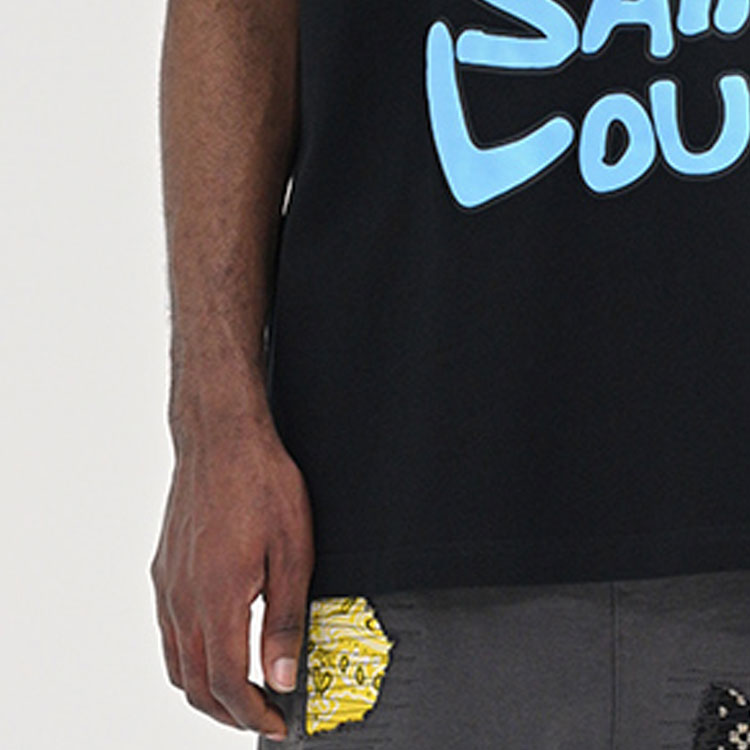 LV Kaos Logo Seri Huruf, Unisex, COD '-L-26