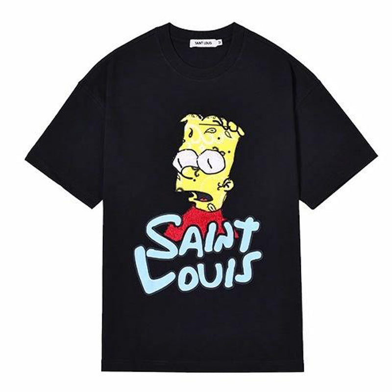 LV Kaos Logo Seri Huruf, Unisex, COD '-L-28