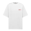 Kaos Pendek DIOR dengan Motif Gambar/Cetak, Cocok untuk Pria dan Wanita  -D-21