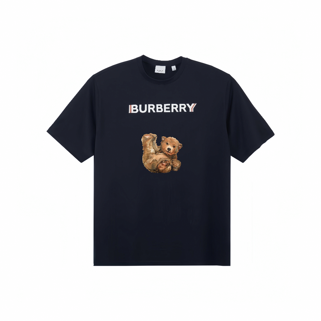 Burberry Kaos Logo Seri Huruf, Unisex, COD '"B-36