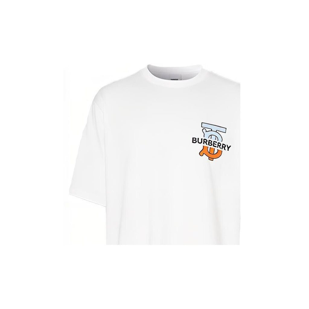 Burberry Kaos Logo Seri Huruf, Unisex, COD '"B-53