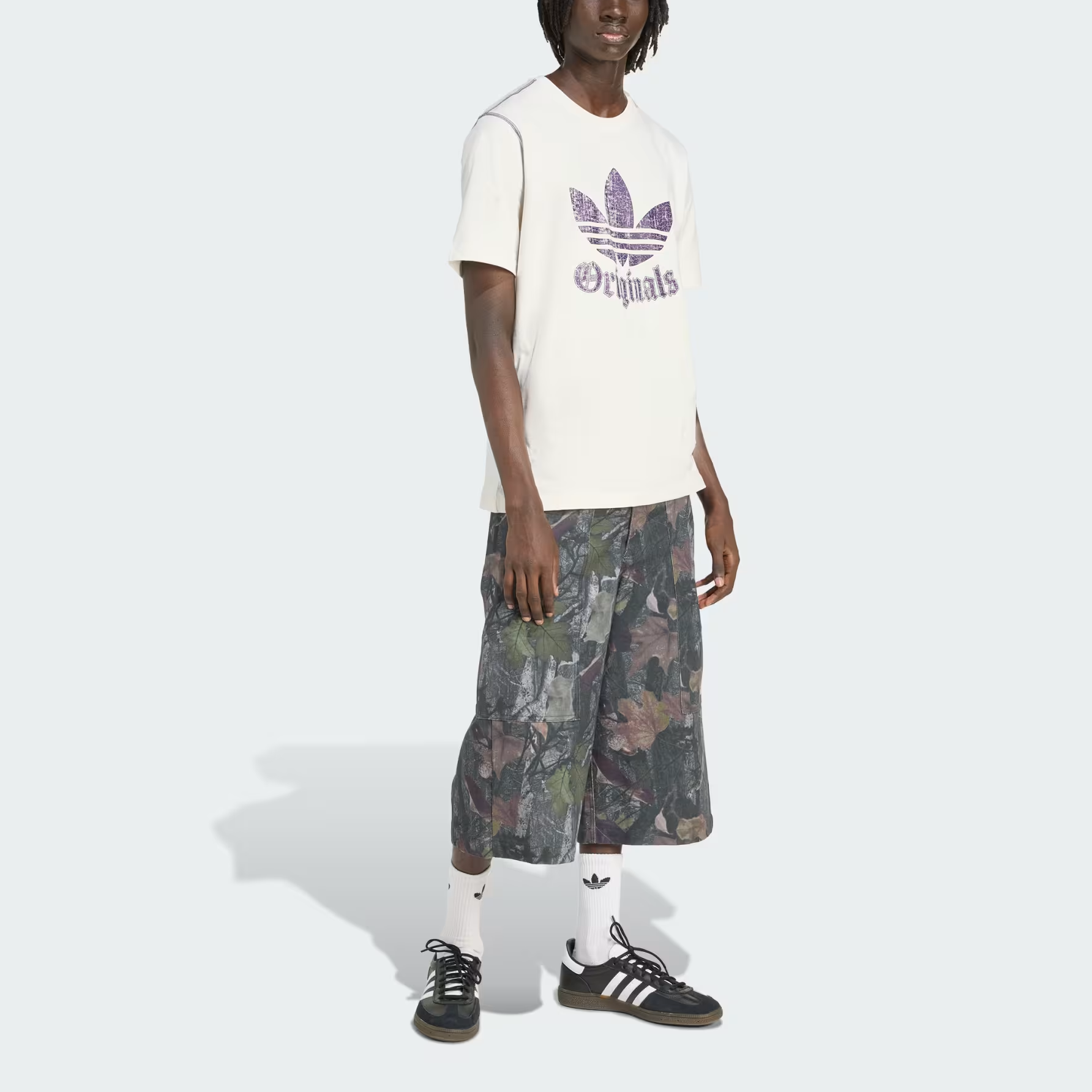 adidas Kaos Logo Seri Huruf, Unisex, COD '" AD-42