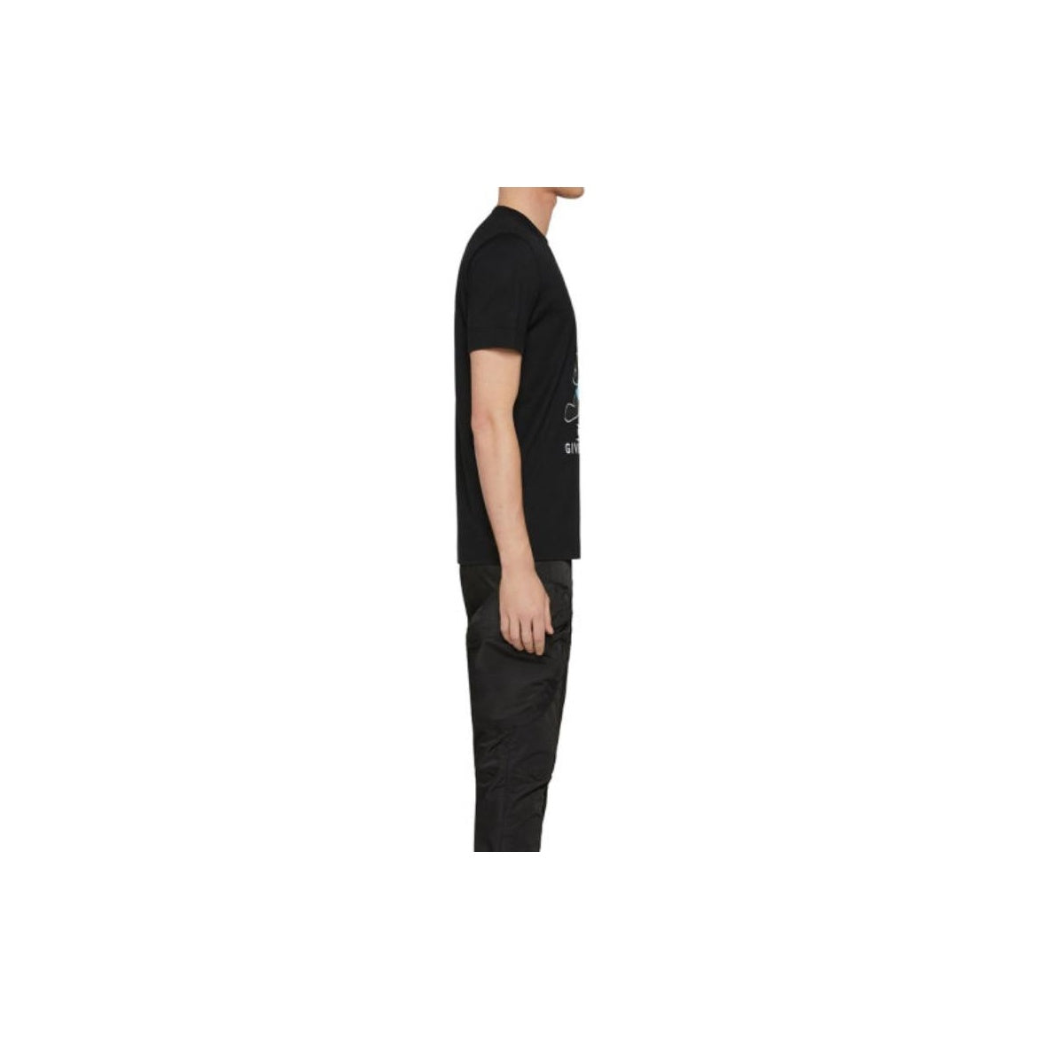 Kaos Givenchy Bermotif, Unisex -J-48