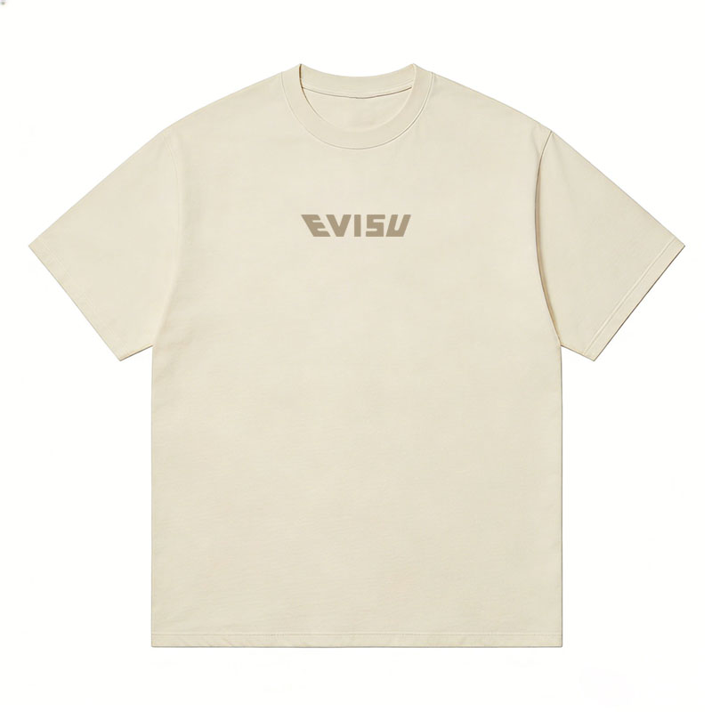 EVISU Kaos Oversize Original - Kualitas Terbaik, Unisex, COD EV-1