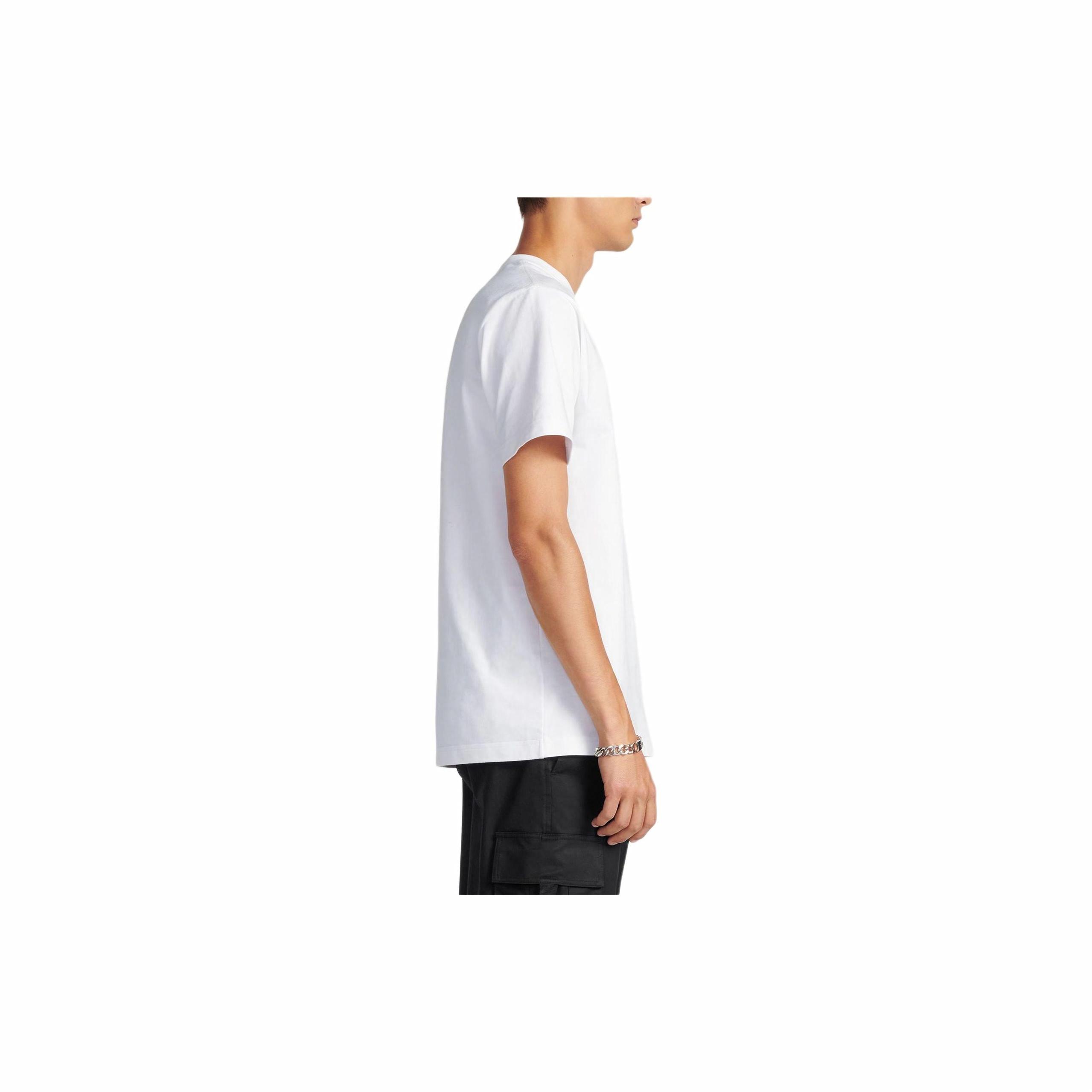 Kaos Pendek DIOR dengan Motif Gambar/Cetak, Cocok untuk Pria dan Wanita  -D-13
