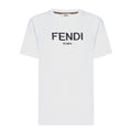Kaos Pendek FENDI dengan Motif Gambar/Cetak, Cocok untuk Pria dan WanitaF-06