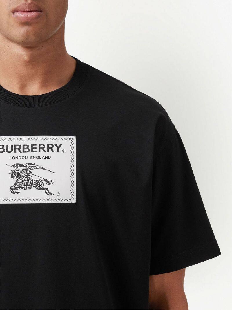 Burberry Kaos Logo Seri Huruf, Unisex, COD '"B-65
