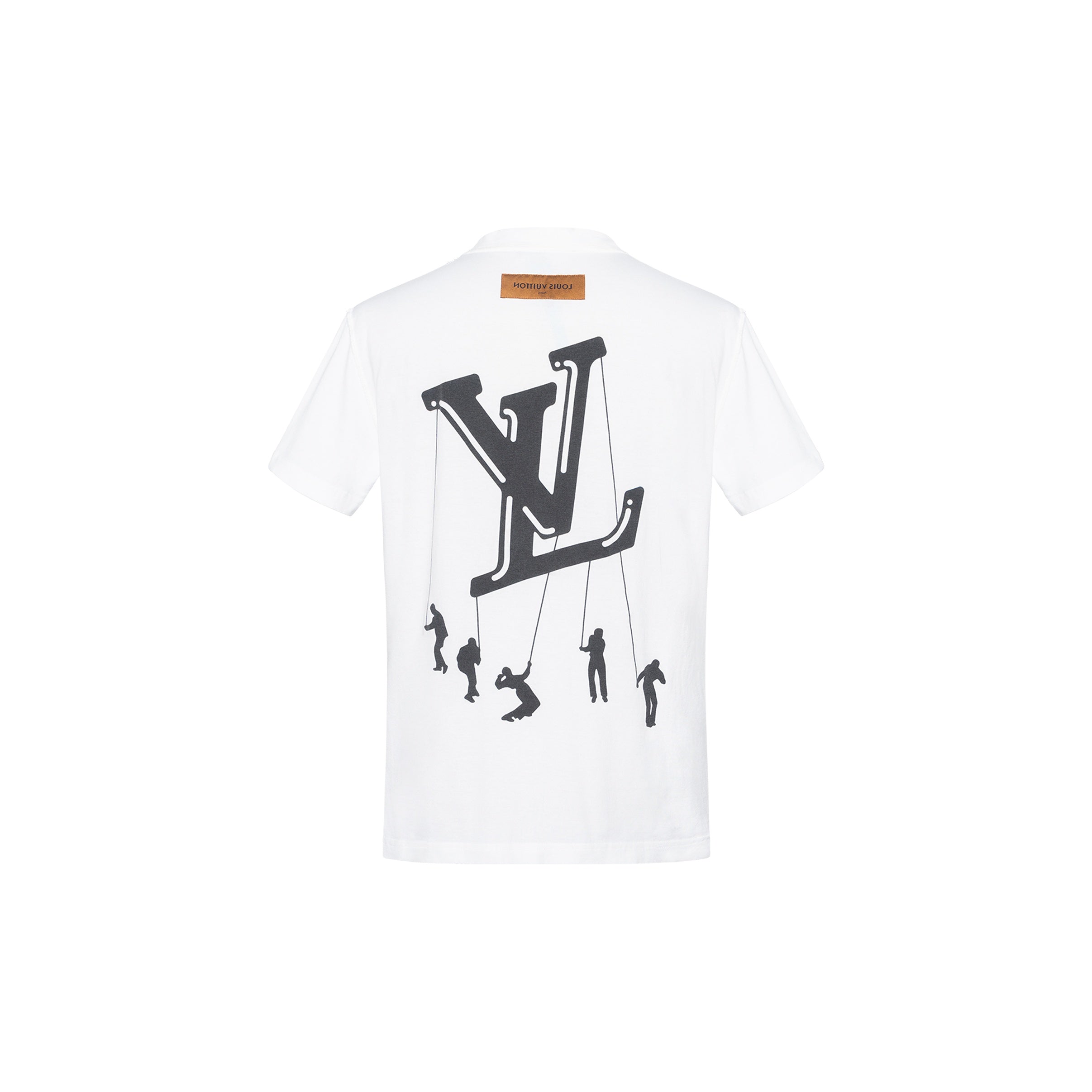 LV Kaos Logo Seri Huruf, Unisex, COD '-L-10
