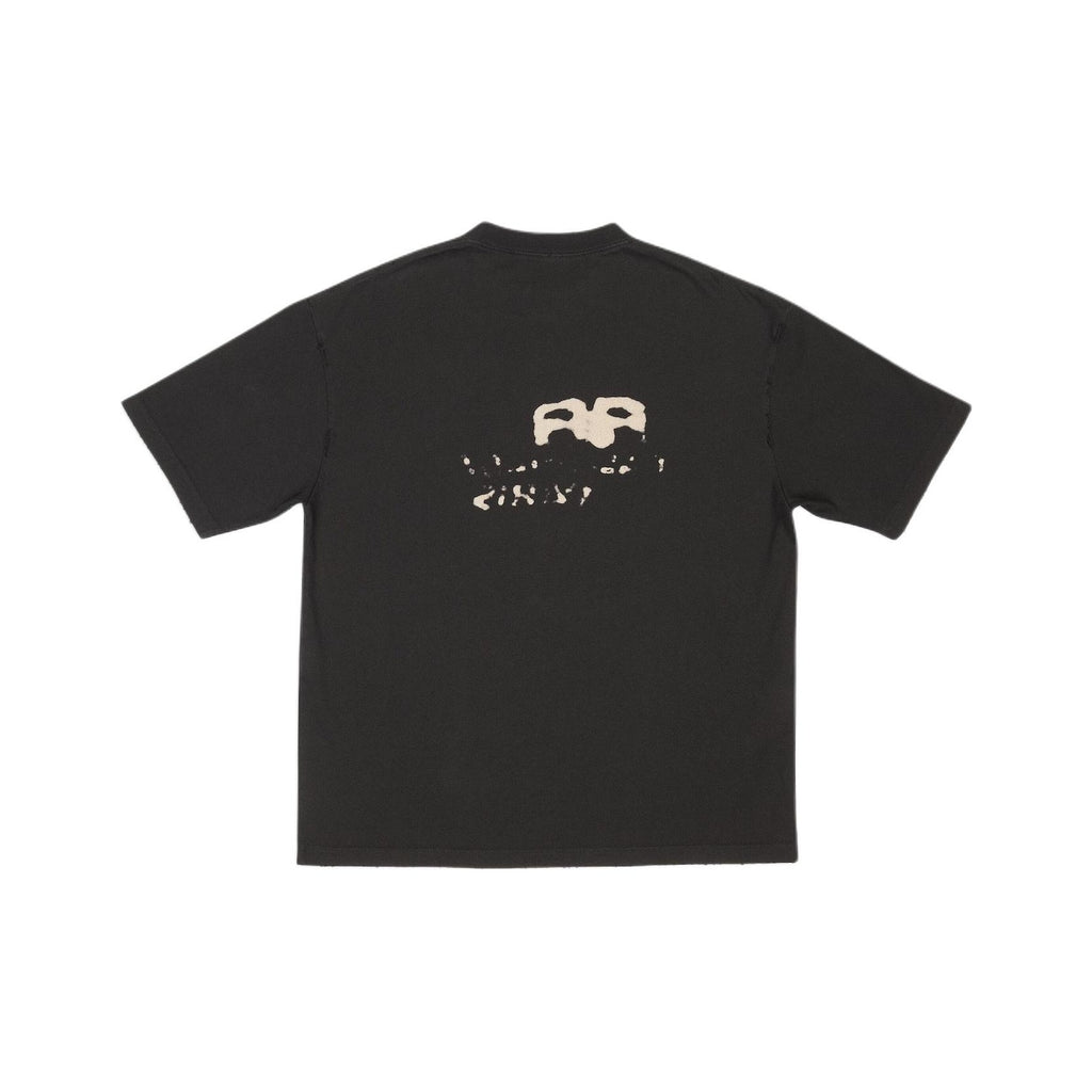 Kaos Pendek Balenciaga dengan Motif Gambar/Cetak, Cocok untuk Pria dan Wanita -BA-4