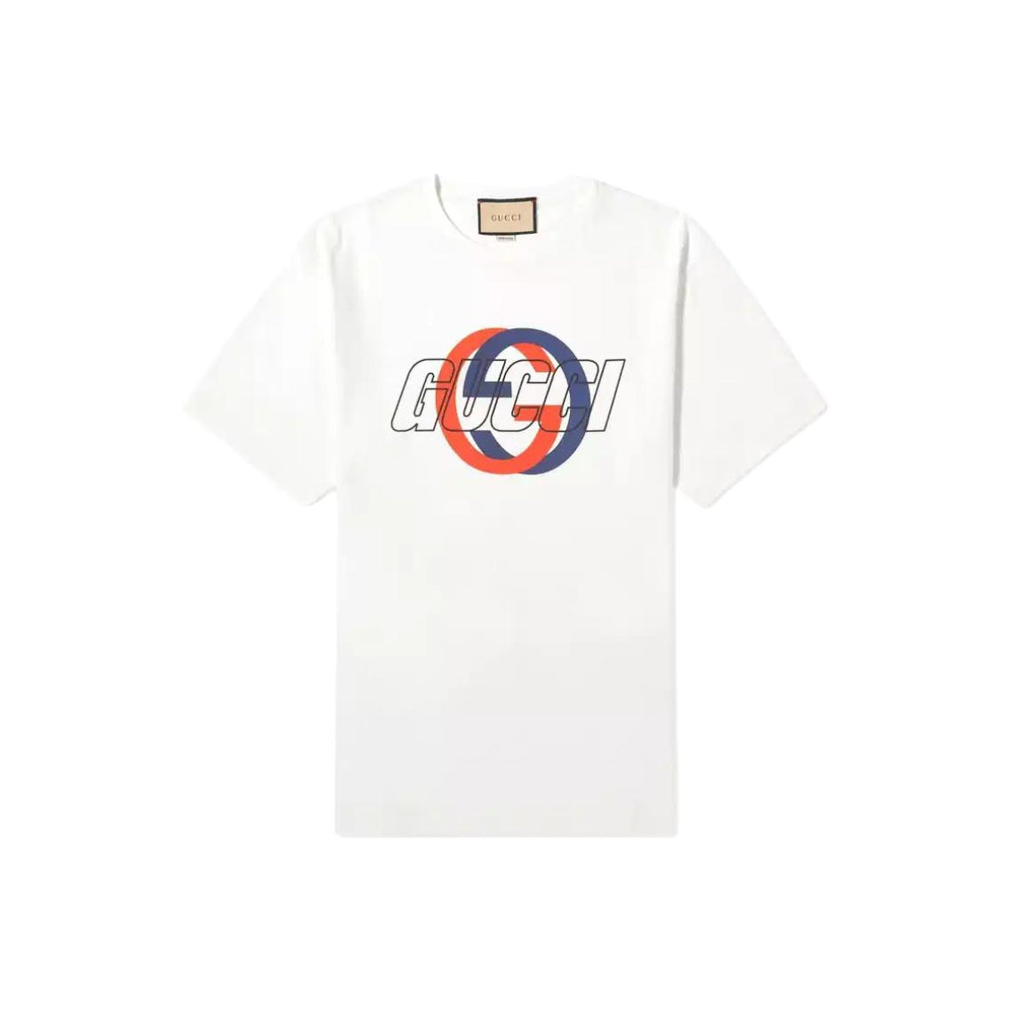 GUCCI Kaos Logo Seri Huruf, Unisex, COD '"    '"  G-41