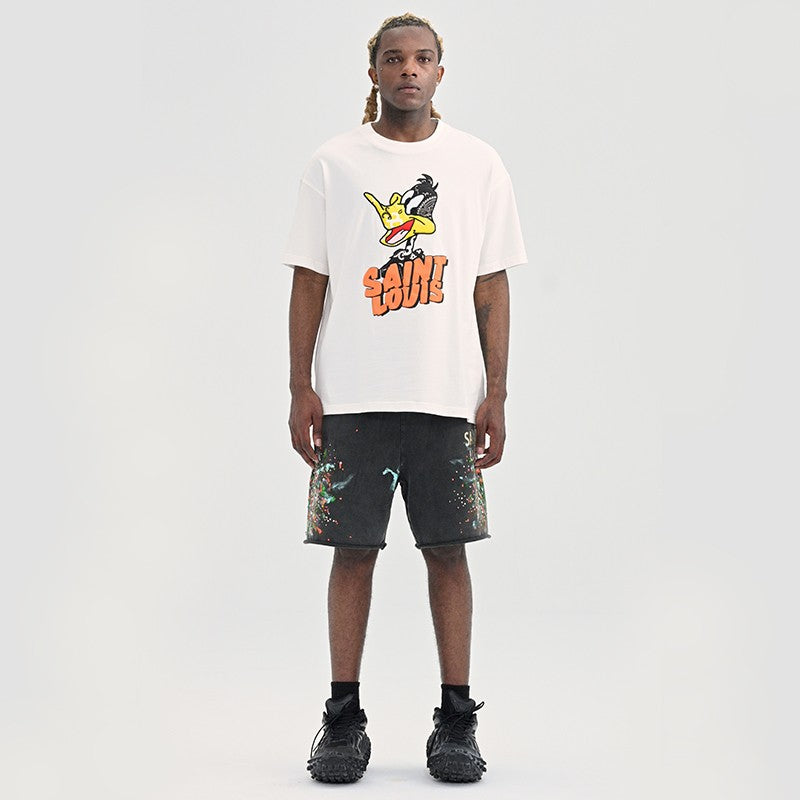 LV Kaos Logo Seri Huruf, Unisex, COD '-L-27