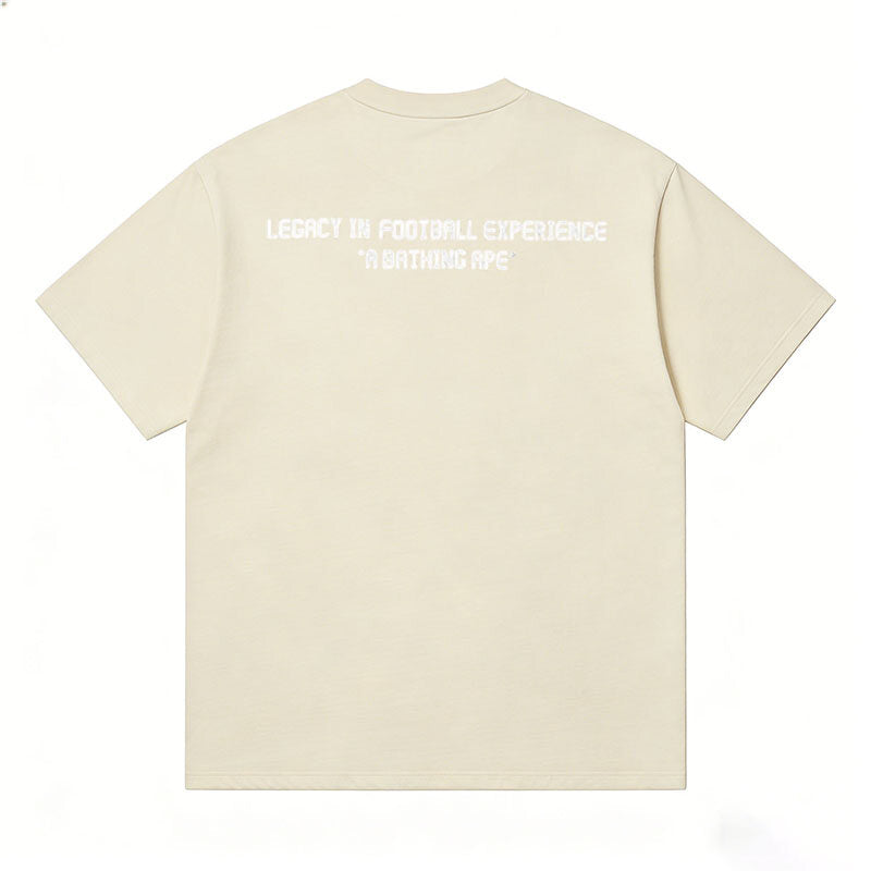 A BATHING APE Kaos Logo Seri Huruf, Unisex '"COD '"  AP-209
