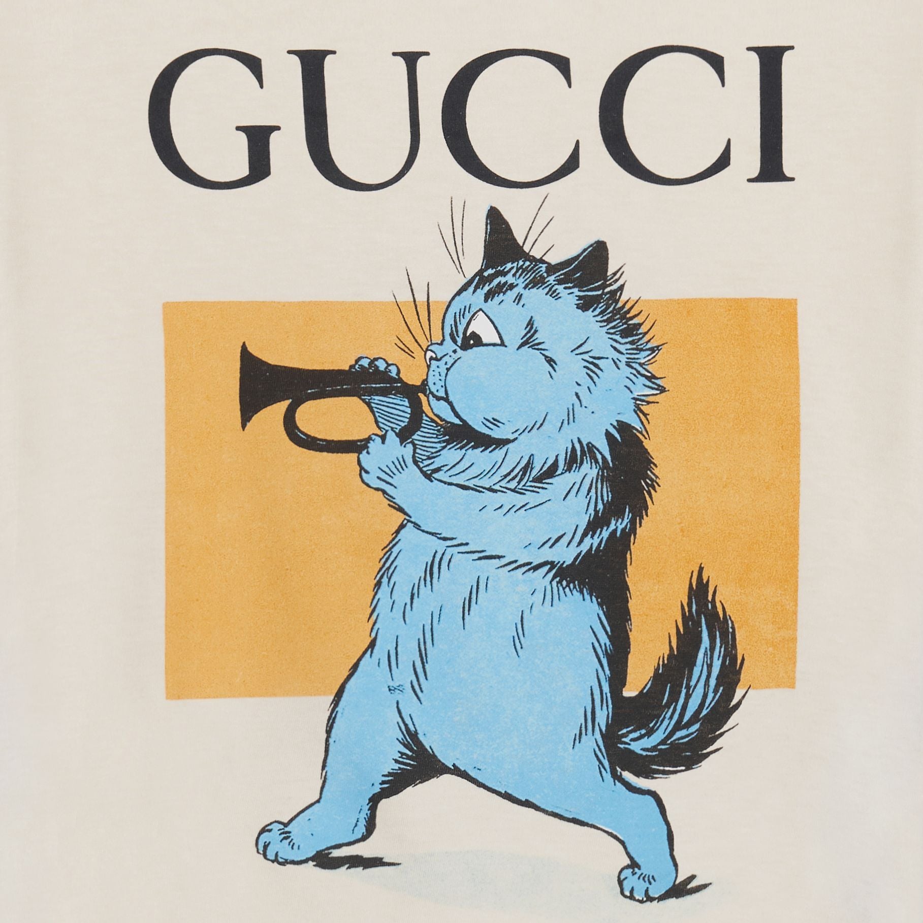 GUCCI Kaos Logo Seri Huruf, Unisex, COD '"  G-117