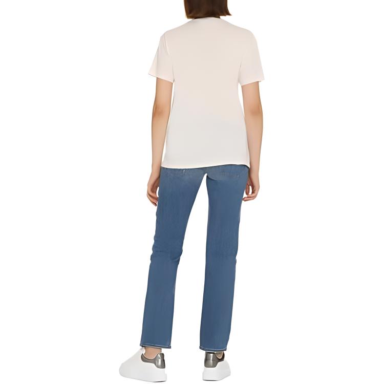 Kaos Pendek FENDI dengan Motif Gambar/Cetak, Cocok untuk Pria dan WanitaF-08