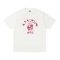 A BATHING APE Kaos Logo Seri Huruf, Unisex '"COD '"  AP-204