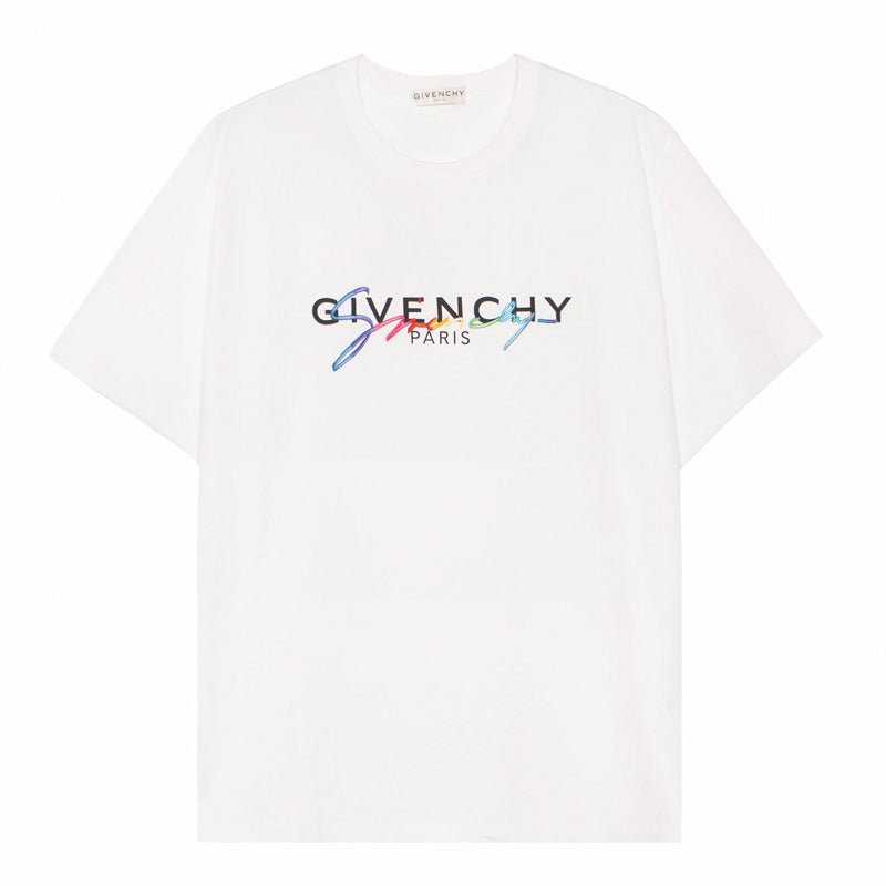 Kaos Givenchy Bermotif, Unisex -J-32