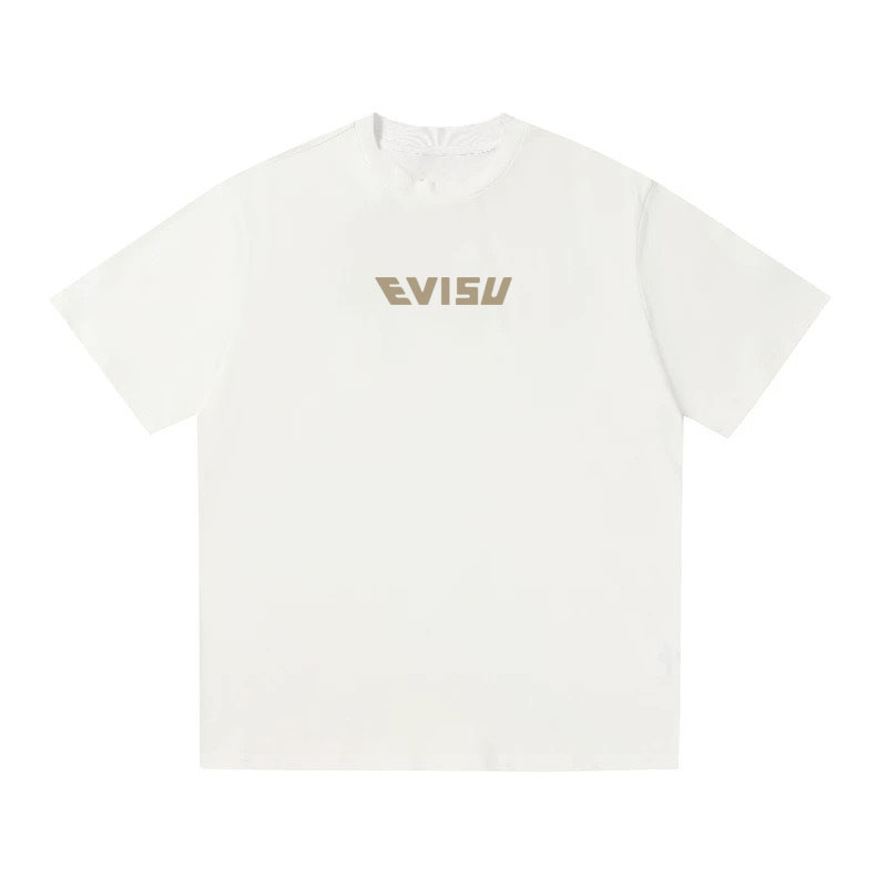 EVISU Kaos Oversize Original - Kualitas Terbaik, Unisex, COD EV-1