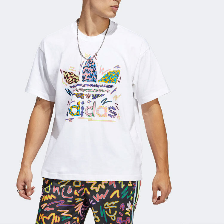 adidas Kaos Logo Seri Huruf, Unisex, COD '" AD-39