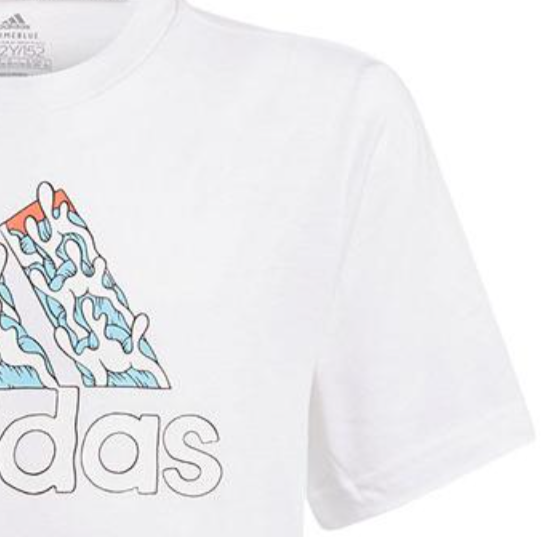 adidas Kaos Logo Seri Huruf, Unisex, COD '" AD-21