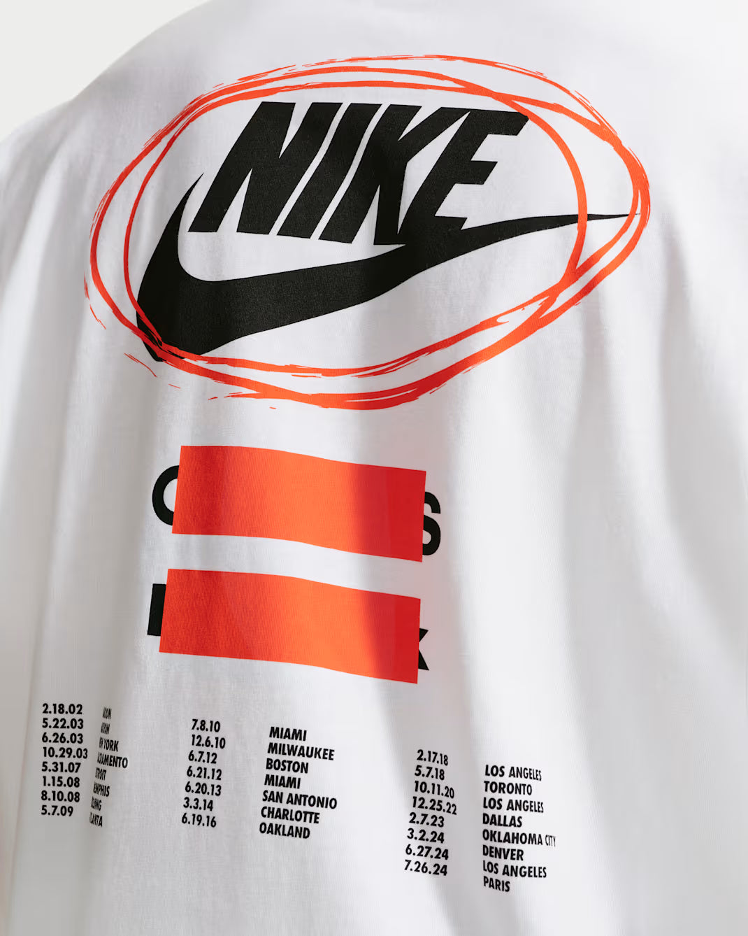 NIKE Kaos Logo Seri Huruf, Unisex '"COD '"  NK-14
